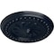 Ekena Millwork Foster Shell Ceiling Medallion (Fits Canopies up to 9 5/8"), 15 3/4"OD x 2"P, Midnight Dream CM15FOMDF - alternate 2